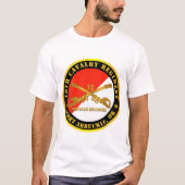 Leger - 10th Cavalry Regiment - Fort Arbuckle, OK  T-shirt (Voorkant)