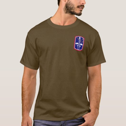 Leger 172e Infanteriebrigade T-shirt (Voorkant)