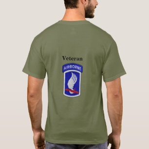 Leger 173e veteranen van de luchtbrigade t-shirt