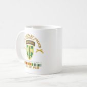 Leger - 18e MP-brigade - Sentry Dogs Tab - Vietnam Koffiemok (Voorkant links)