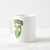 Leger - 18e MP-brigade - Sentry Dogs Tab wo Txt Koffiemok (Voorkant links)