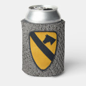 Leger 1e Cavalry Division Fort Hood Blikjeskoeler (Blikje Achterkant)