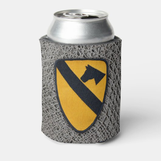 Leger 1e Cavalry Division Fort Hood Blikjeskoeler (Blikje Achterkant)