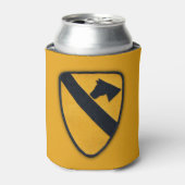 Leger 1e Cavalry Division Fort Hood Koelbox Blikjeskoeler (Blikje Voorkant)