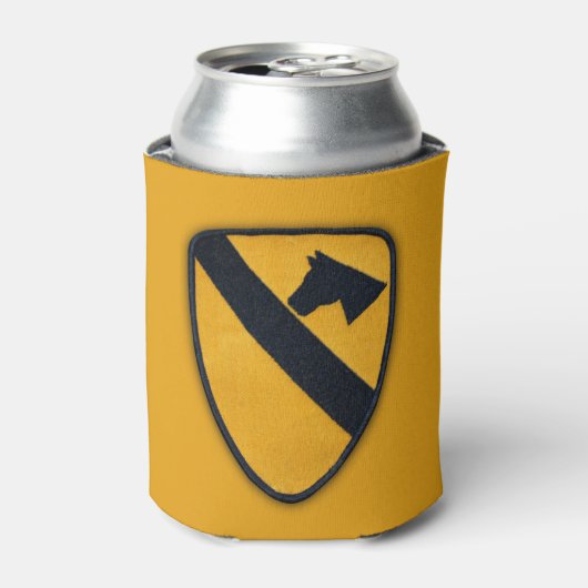 Leger 1e Cavalry Division Fort Hood Koelbox Blikjeskoeler (Blikje Voorkant)