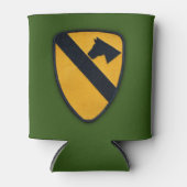 Leger 1e Cavalry Division Fort Hood Koelbox Blikjeskoeler (Voorkant)