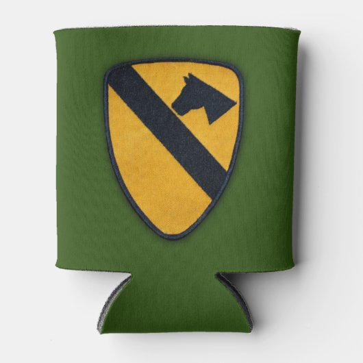 Leger 1e Cavalry Division Fort Hood Koelbox Blikjeskoeler (Voorkant)