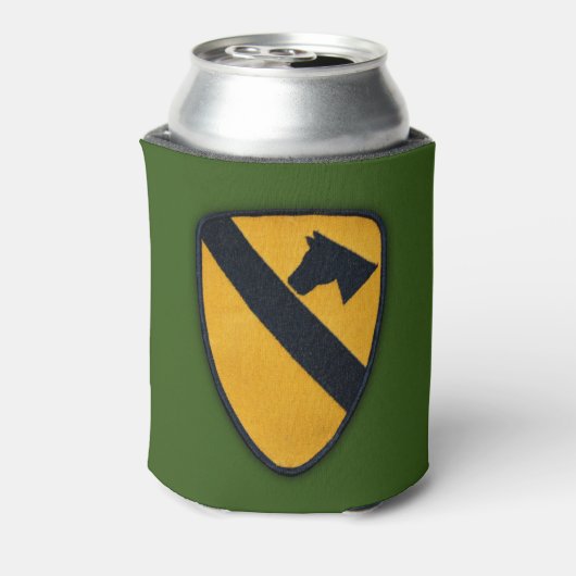 Leger 1e Cavalry Division Fort Hood Koelbox Blikjeskoeler (Blikje Achterkant)