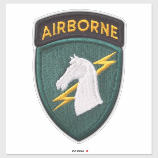 Leger 1e Special Ops Delta Force Contour Sticker (Vel)