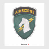 Leger 1e Special Ops Delta Force Contour Sticker (Vel)