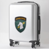 Leger 1e Special Ops Delta Force Contour sticker. Sticker (Koffer)