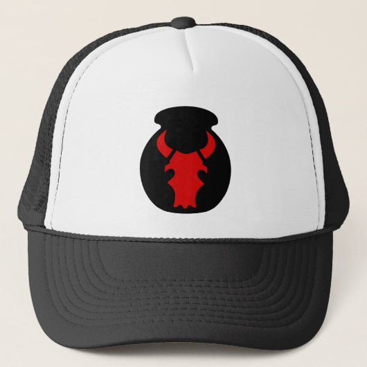 Leger 34e infanteriedivisie trucker pet (Voorkant)