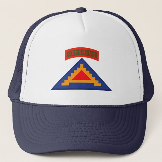 Leger - 56e artillerie commando - Pershing T-Shirt Trucker Pet (Voorkant)