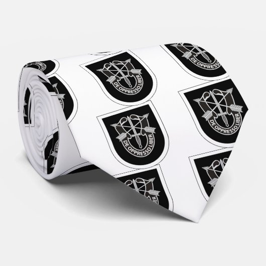 Leger 5e speciale strijdkrachten stropdas (Opgerold)