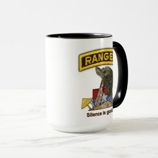 Leger 75e Ranger Regiment Rangers Fort Benning Mok (Voorkant rechts)