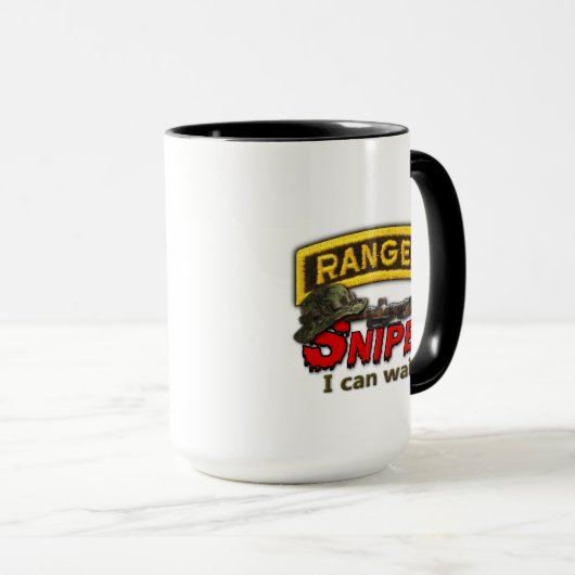 Leger 75e Ranger Regiment Recon LRRP LURPS Sniper Mok (Voorkant rechts)