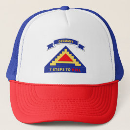 Leger - 7e Leger van de Verenigde Staten w 7 Steps Trucker Pet