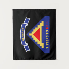 Leger - 7e Leger van de Verenigde Staten w 7 Steps Wandkleed