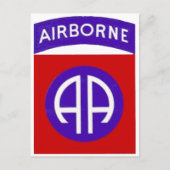 Leger 82e luchtmacht briefkaart (Voorkant)