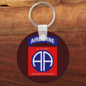 Leger 82e luchtverkeersdivisie sleutelhanger (Voorkant)