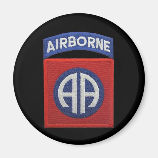leger 82nd airborne irak patches vet vfw Magnet us (Voorkant)