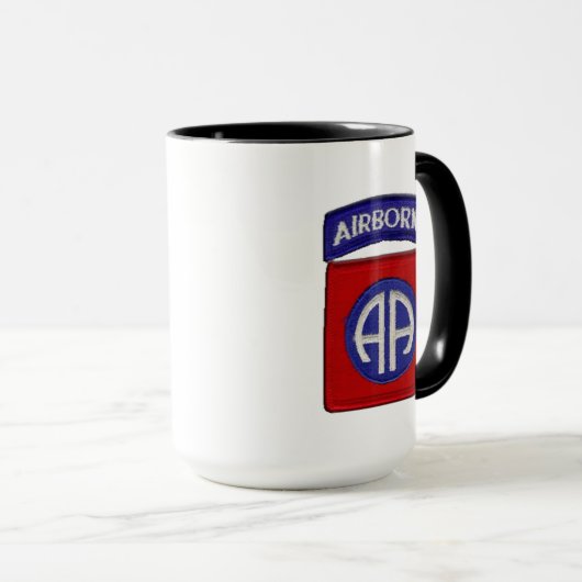 Leger 82ND Mok in de lucht (Voorkant rechts)