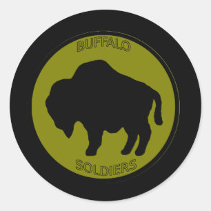 Leger 92e infanteriedivisie ronde sticker