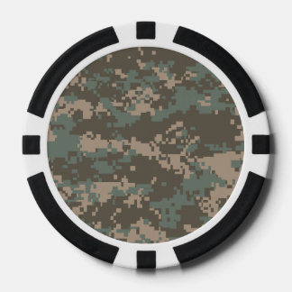 Leger ACU Camoflage Poker Chips
