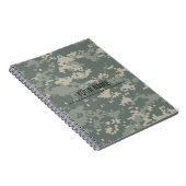 Leger ACU Camouflage Aanpasbaar Notitieboek (Rechterzijde)
