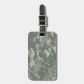 Leger ACU Camouflage Bagagelabel (Voorkant verticaal)
