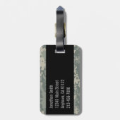 Leger ACU Camouflage Bagagelabel (Achterkant verticaal)