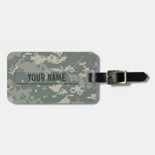 Leger ACU Camouflage Bagagelabel