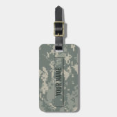 Leger ACU Camouflage  Bagagelabel (Voorkant verticaal)