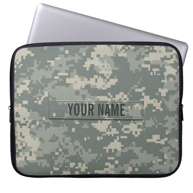 Leger ACU Camouflage  Laptop Sleeve (Voorkant)