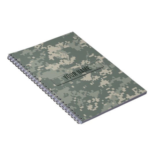 Leger ACU Camouflage  Notitieboek (Rechterzijde)