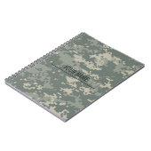 Leger ACU Camouflage  Notitieboek (Linkerzijde)