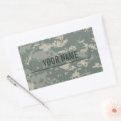 Leger ACU Camouflage  Rechthoekige Sticker (Envelop)