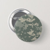 Leger ACU Camouflage Ronde Button 5,7 Cm (Voorkant /achterkant)