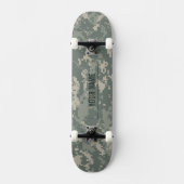 Leger ACU Camouflage Skateboard (Voorkant)