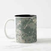 Leger ACU Camouflage Tweekleurige Koffiemok (Links)