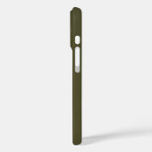 Leger Amerika Donkerpaars en Groen Case-Mate iPhone Case (Achterkant / Links)