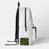 Leger Bedrukte Rugzak (Links)