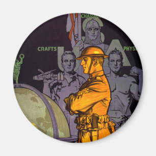 Leger bouwt MANNEN Magneet