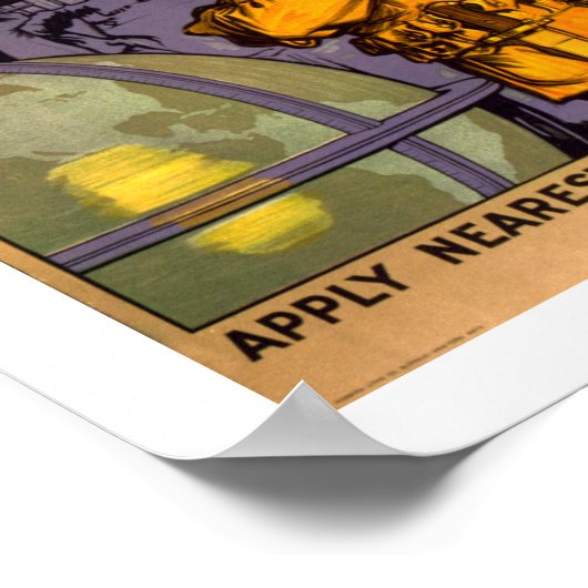 Leger bouwt MANNEN Poster (Hoek)