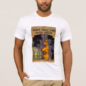 Leger bouwt MANNEN T-shirt (Voorkant)