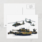 Leger Briefkaart (Voorkant / Achterkant)