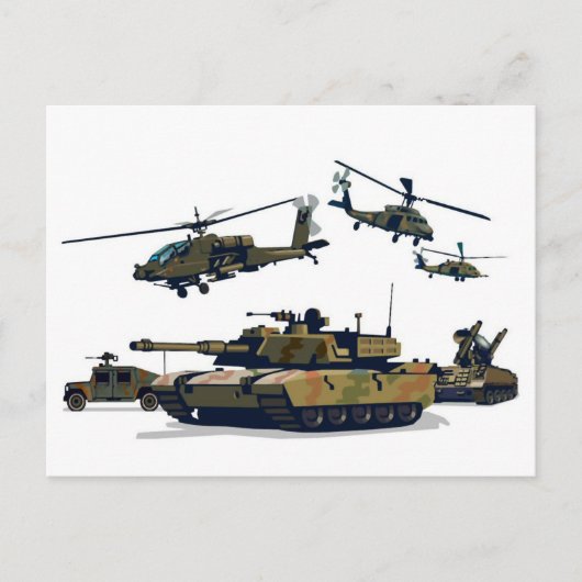 Leger Briefkaart (Voorkant)