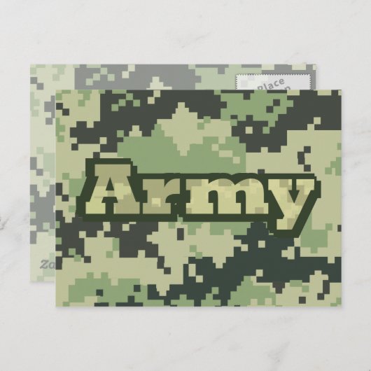 Leger Briefkaart (Voorkant / Achterkant)