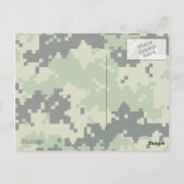 Leger Briefkaart (Achterkant)