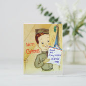 Leger Briefkaart Kerst (Staand voorkant)